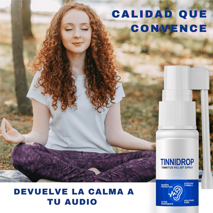 👂 TINNIDROP – El Spray Que Elimina la Cera del Oído Sin Dolor y en Segundos