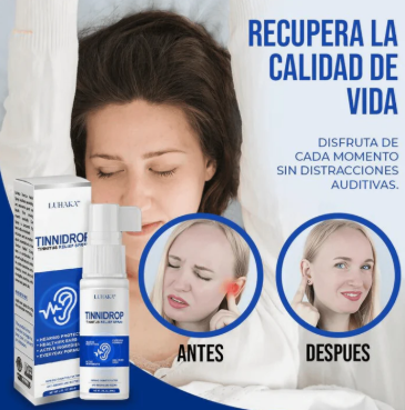 👂 TINNIDROP – El Spray Que Elimina la Cera del Oído Sin Dolor y en Segundos